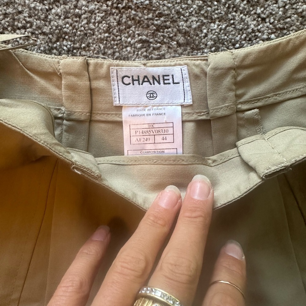Vintage Chanel Pants ( reworked) size 26US